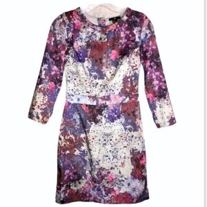 NWOT! H&M Floral Splatter Print DRESS Mini